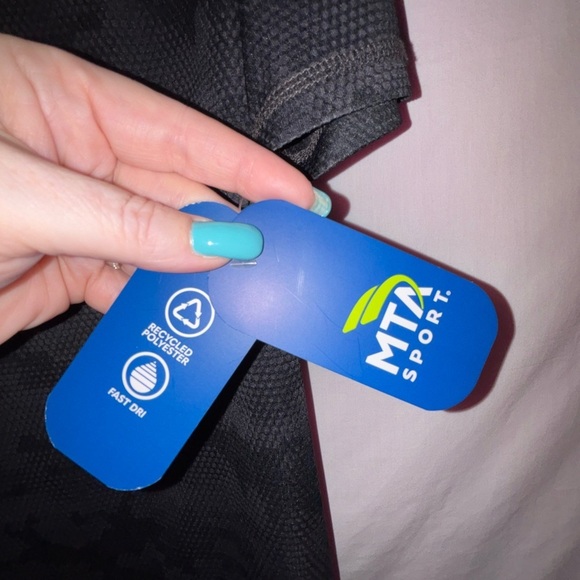 MTA Sport Men’s Black Short Sleeve Tee - Picture 3 of 8